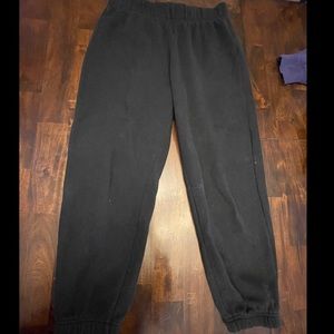pacsun medium black sweatpants